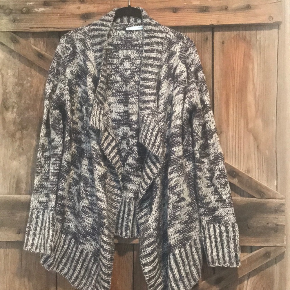 Aztec print sweater
